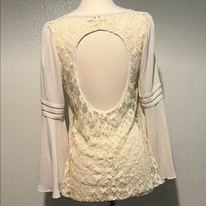 Ya losangeles Ivory Lace Bra
